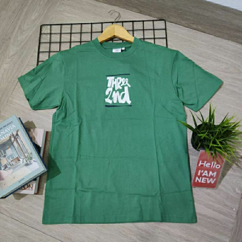 kaos 3second pria original //