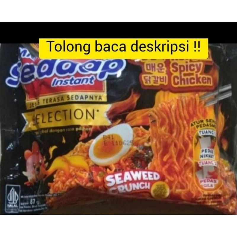 

mie sedaap instant ( Korean spicy chicken )
