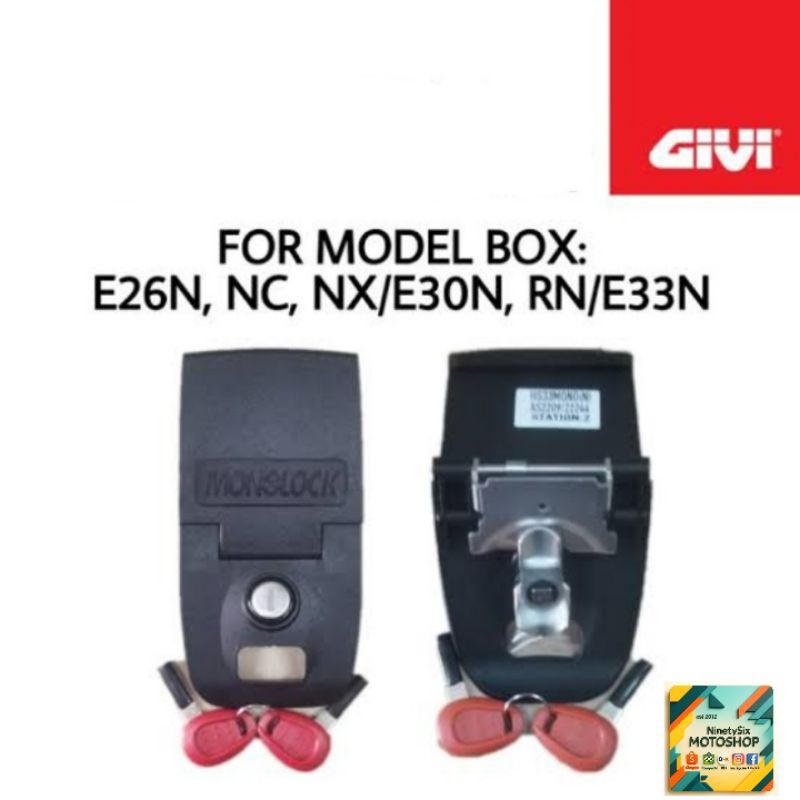 Rumah kunci box motor Givi e19 e26 e33 Hinge Givi