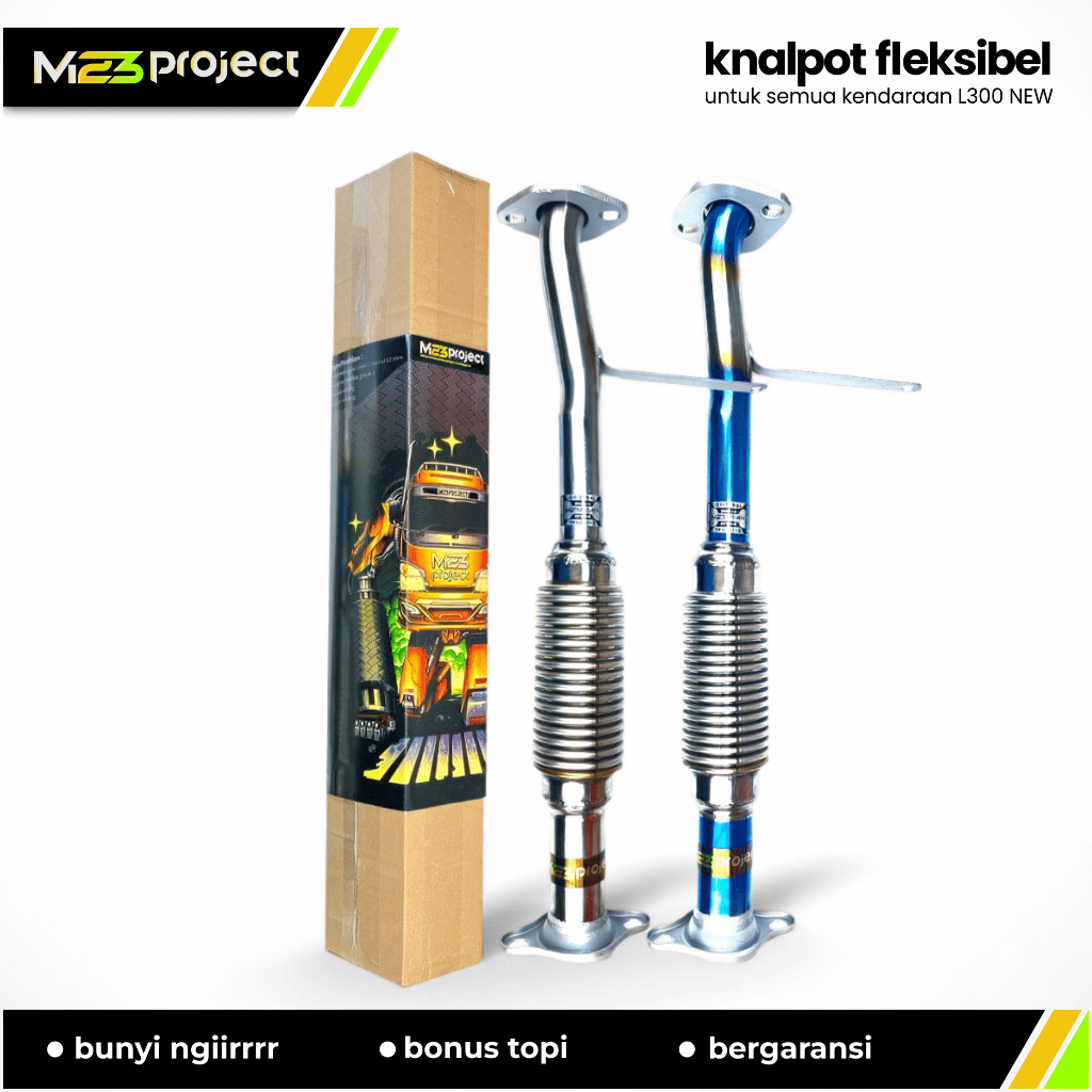 FLEKSIBEL PNP ULIR KNALPOT L300 BUNYI NGIR ORI M23 PROJECT