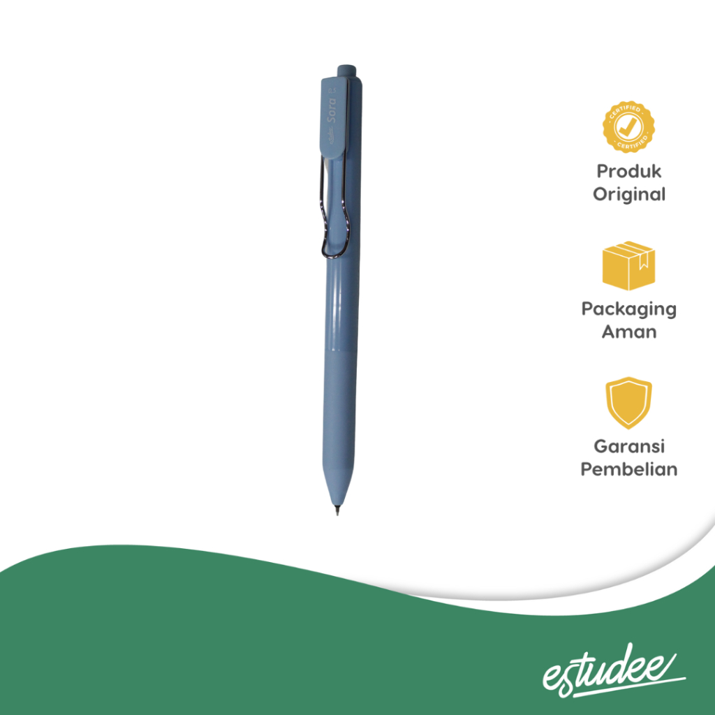 

ESTUDEE SORA GELPEN 0.5 INK BLACK - BLUE EGP-242