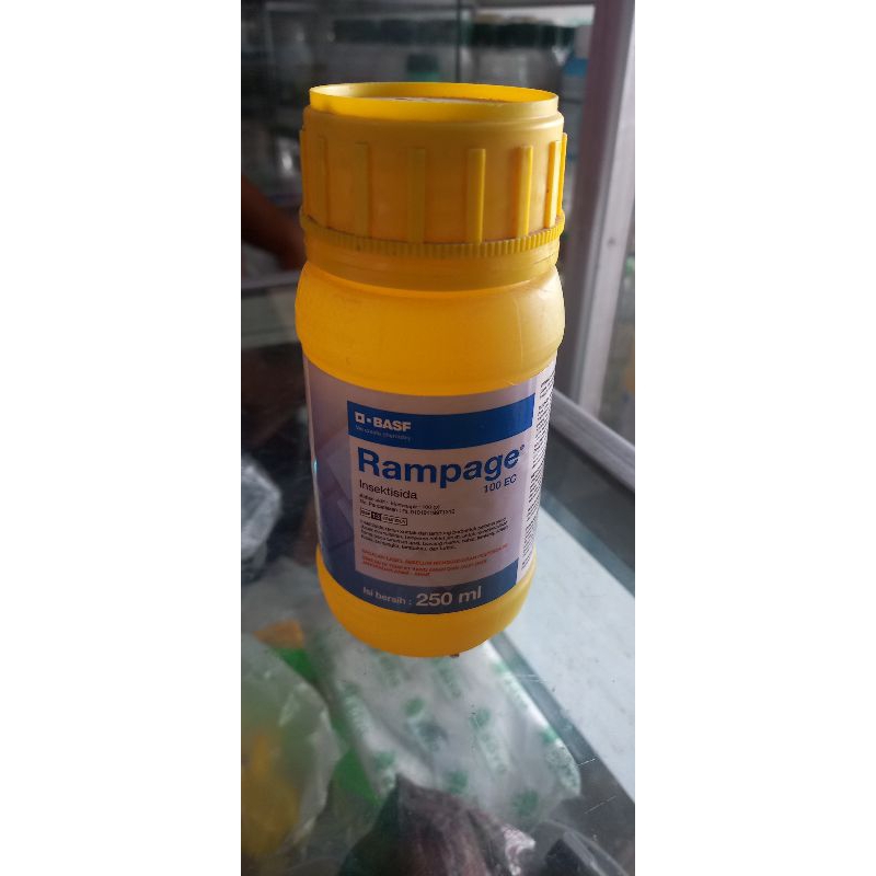 Rampage 100 Ec insektisida kontak untuk ulat