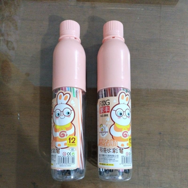 

Spidol warna tabung isi 12 warna