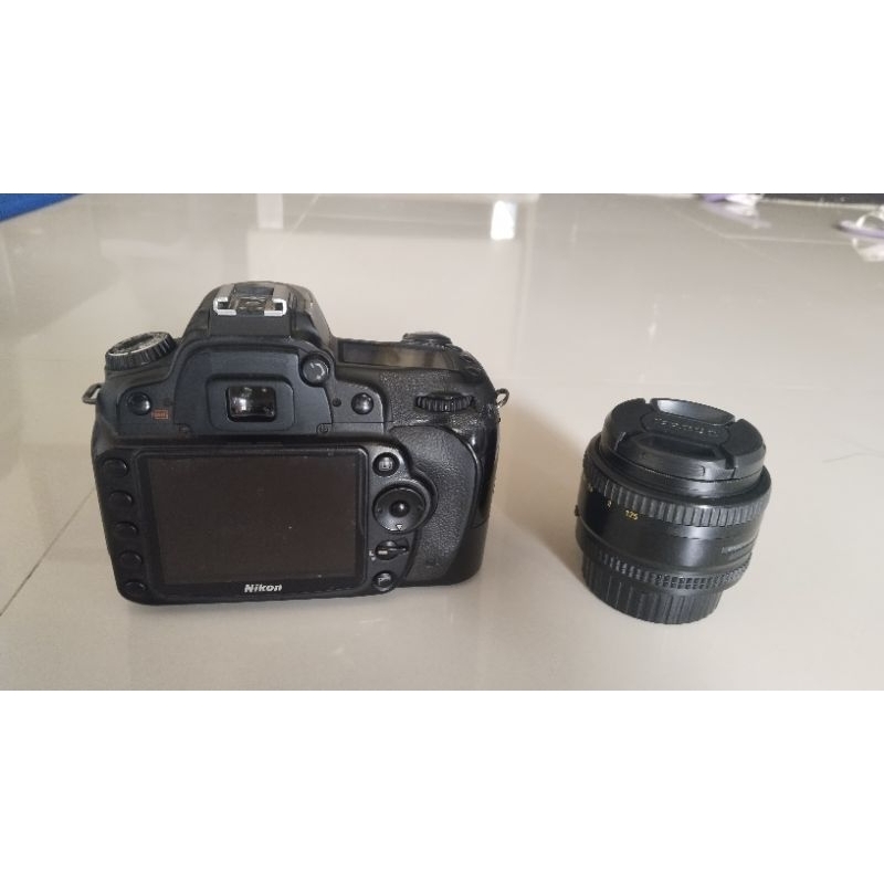 nikon d90 dan lensa af nikkor 50mm f1.8 D