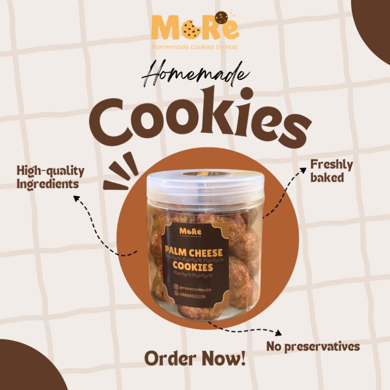 

More Cookies - Palm Cheese Cookies