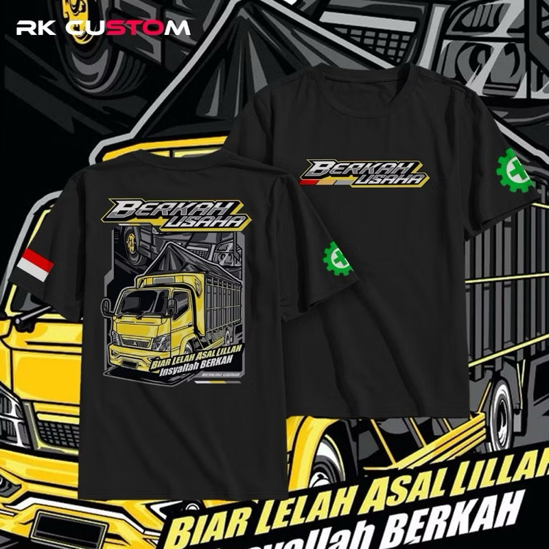 KAOS DISTRO TRUCK BERKAH USAHA // KAOS DISTRO DRIVER