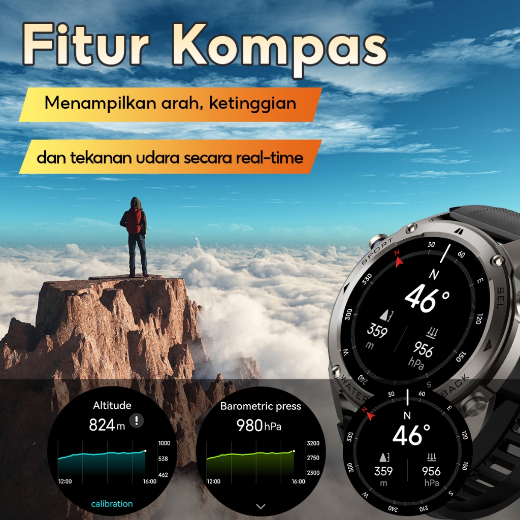 big promo skmei smartwatch dm56 support strava 5atm waterproof jam tangan smartwatch pria gps map