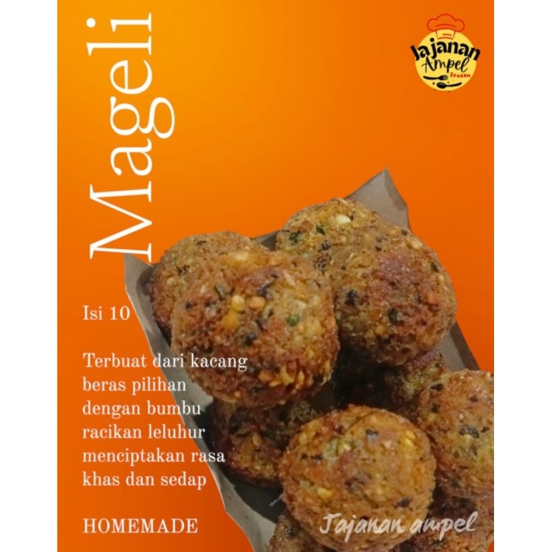 

MAGELI ISTIMEWA DENGAN BUMBU REMPAH YANG SEDAP DAN ENAK isi 10 / frozen
