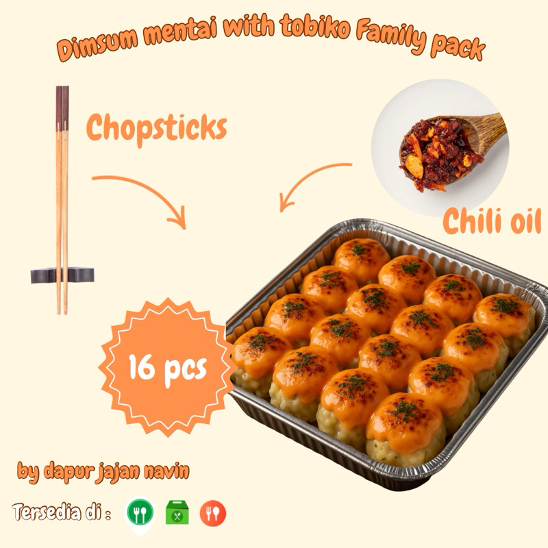 

dimsum mentai family pack + chili oil (bukan dimsum abal-abal) di jamin nagihh