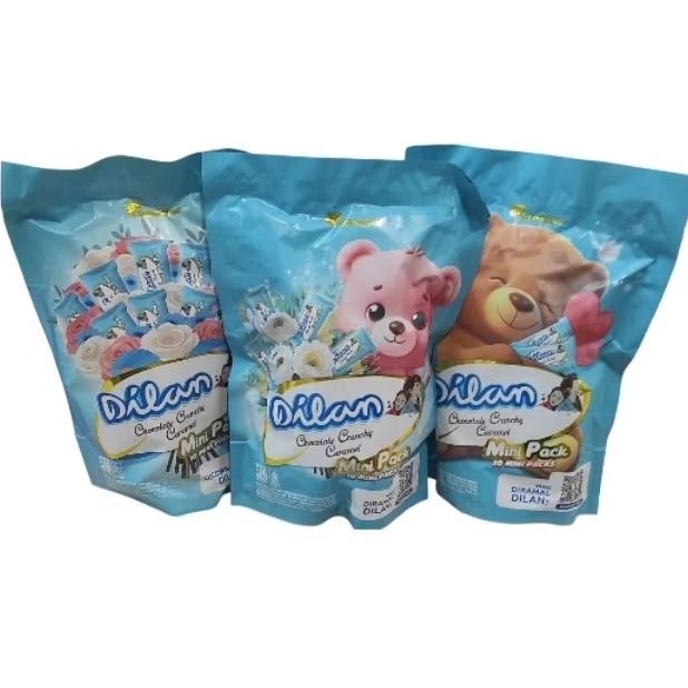 

Dilan chocolate crunchy caramel pouch 10pcs x 9,5gr fi