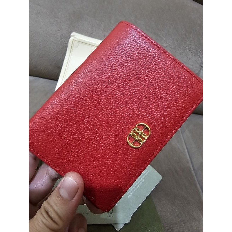 dompet kulit bonia lipat medium (baru)