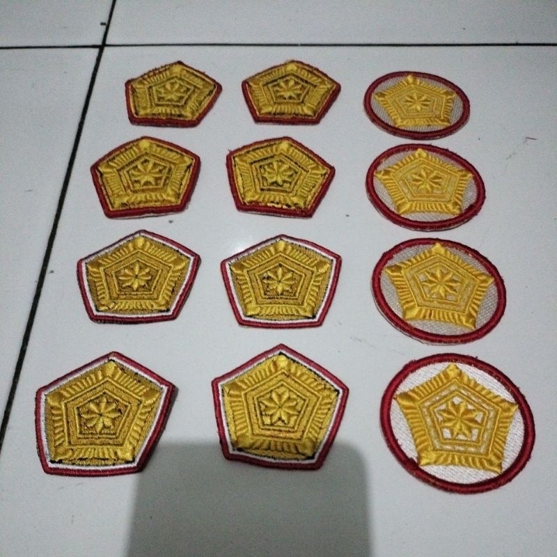 tanda jabatan kabid/jabatan kadin dishub/bordir tanda jabatan kasie dishub