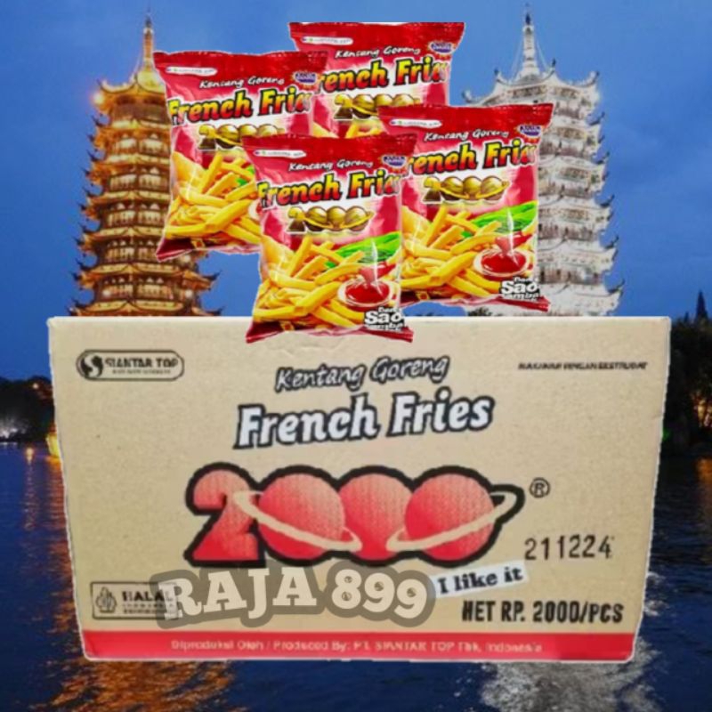 

FRENCH FRIES KENTANG SAMBAL COLEK DUS ISI 40 PCS X 15GR