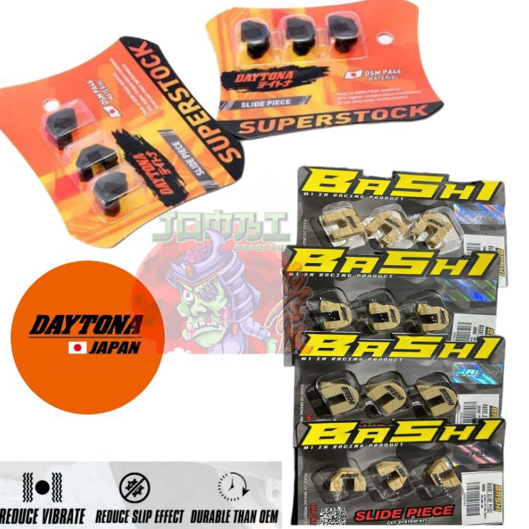 SALEE SLIDER PIECE ROLLER DAYTONA JAPAN VARIO125 PCX15 VARIO 15 ADV 15 VARIO 125OLD PCX CBU