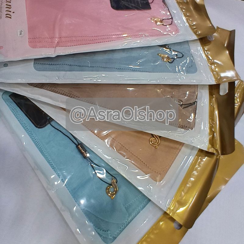 Dafanya hijab Segiempat - Hijab segiempat polos laser cut
