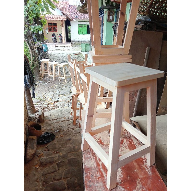 KURSI CAFFE, KURSI DEKORASI, TINGGI 50CM.