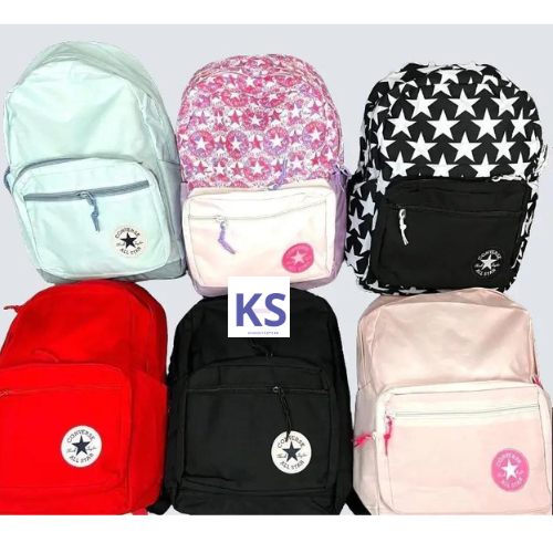 COD TAS CONVERSE BASIC GO 2 CANVAS BACKPACK / TAS RANSEL KANVAS / BAGPACKK /TAS PRIA DAN WANITA BAGP