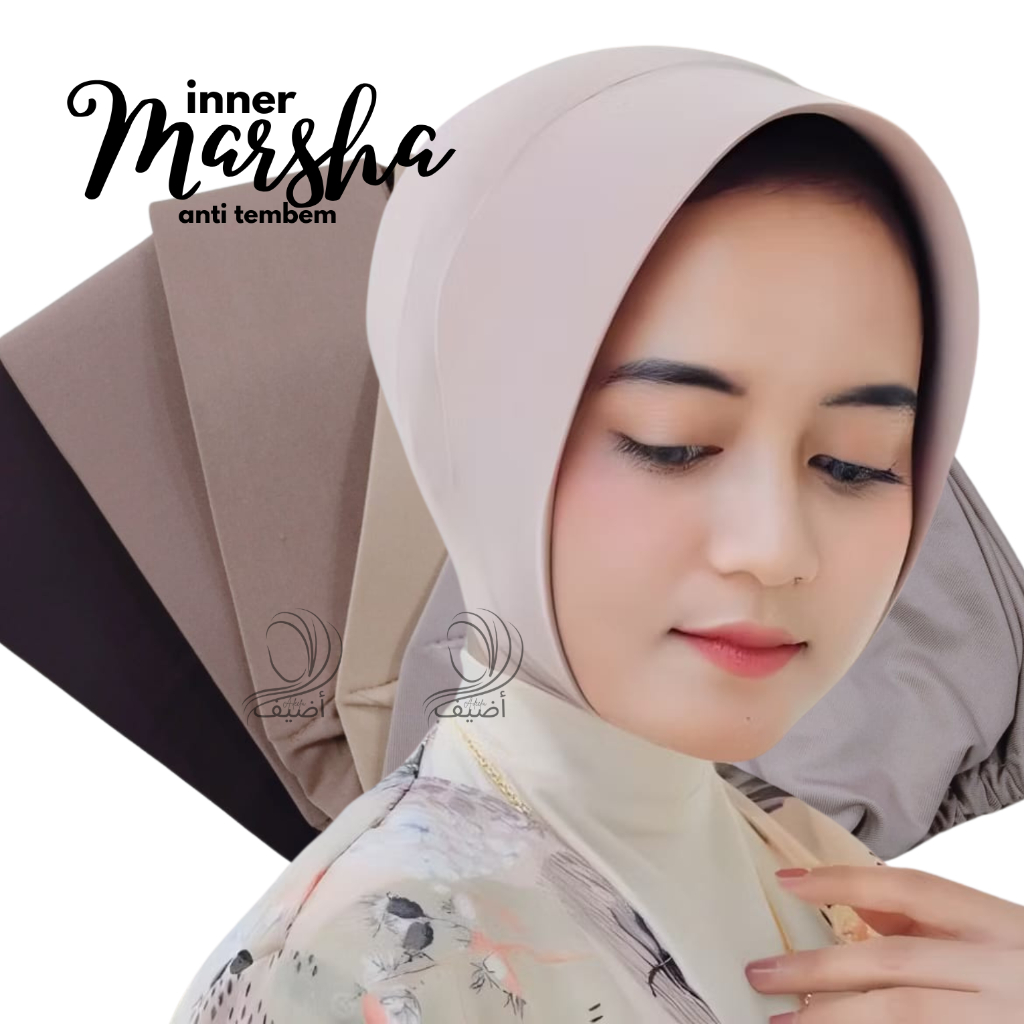 Adeefa.id Ciput inner pet marsha anti tembem anti letoy dalaman kerudung hijab topi pet pengantin