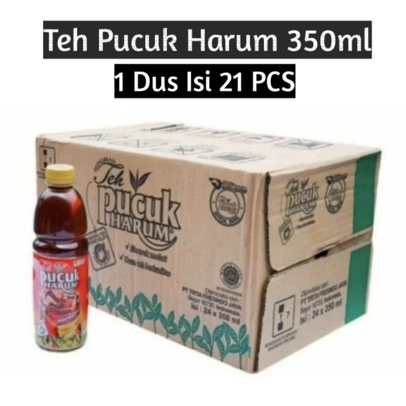 

TEH PUCUK HARUM 350ML 1 DUS ISI 24 PCS