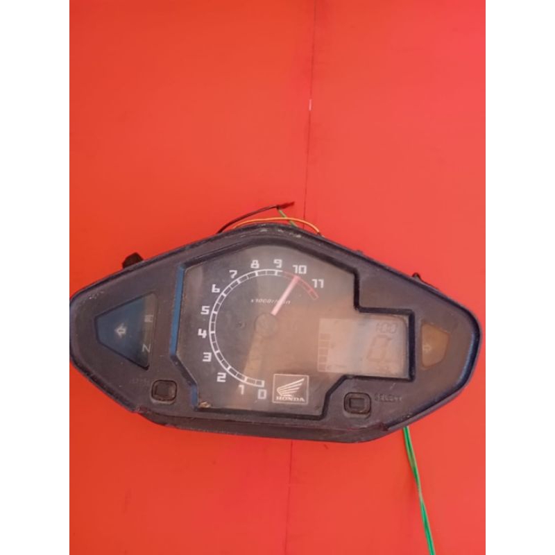 Speedometer Megapro monoshock karbu