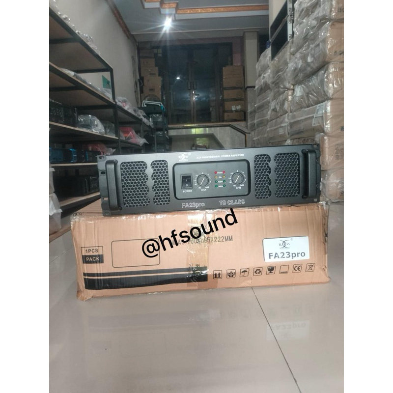 POWER AMPLIFIER | RDW FA23PRO