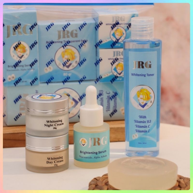JRG Whitening Skincare paket isi 5