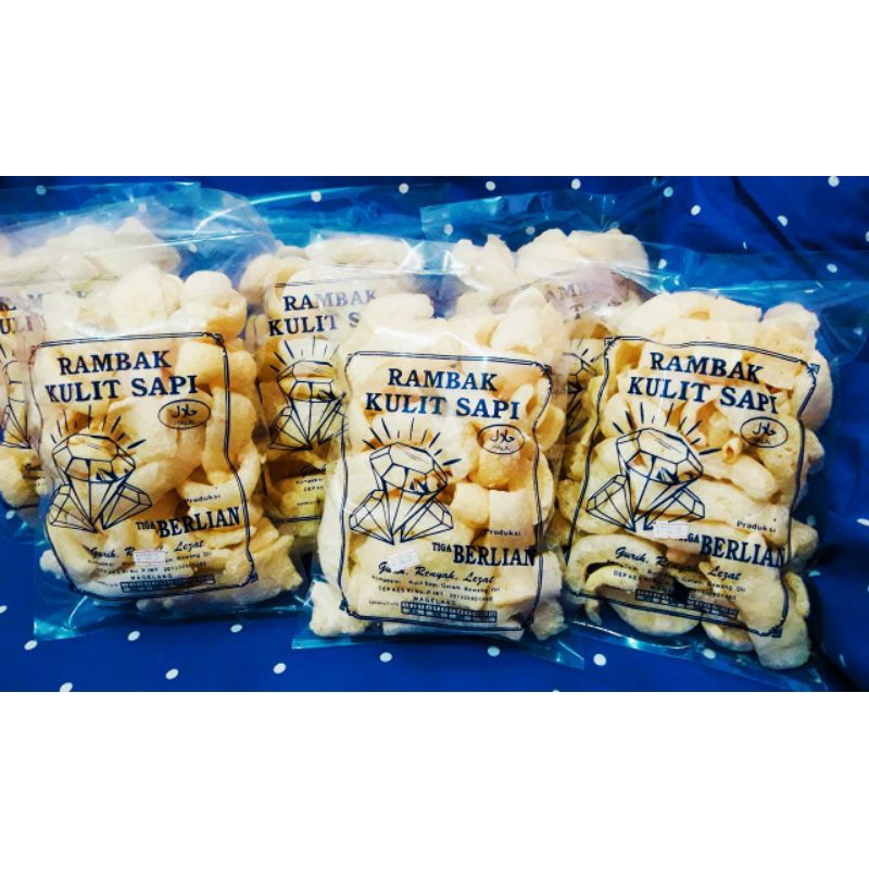 

Rambak Kulit Sapi Cap Tiga Berlian