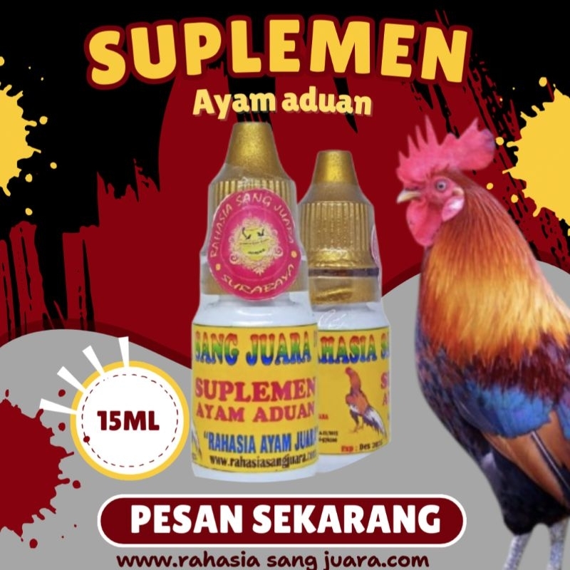 SUPLEMEN AYAM ADUAN DOPING AYAM BANGKOK JAMU AYAM NAFAS PANJANG