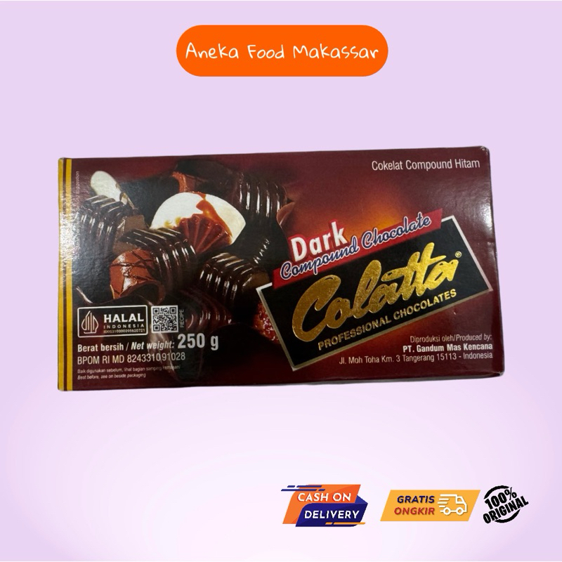 

COLATTA COKELAT BATANG 250 gr MAKASSAR