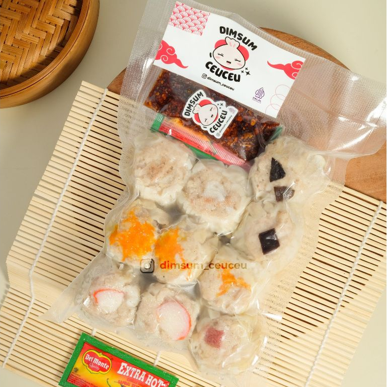 

Dimsum Siomay Ayam Frozen Isi 10pcs