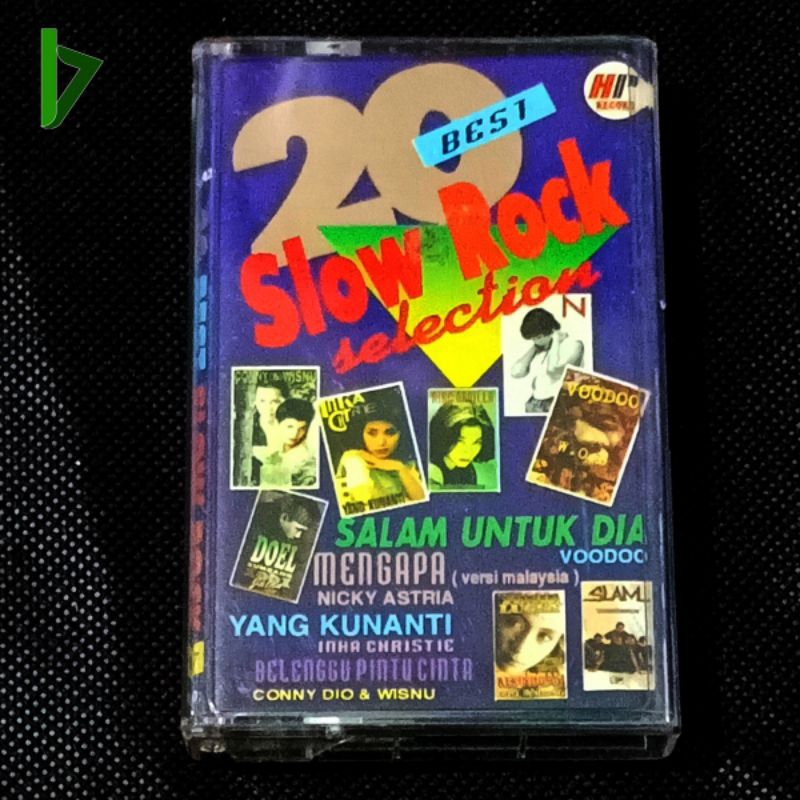 Kaset pita album 20 Best Slow Rock Selection