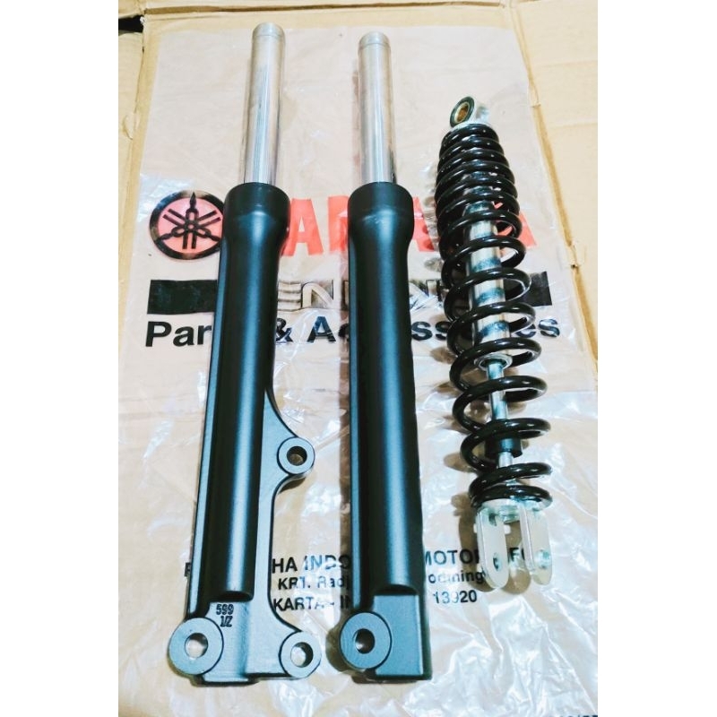 PAKETAN SHOCK MIO SMILE DEPAN + BELAKANG KOMPLIT PNP MIO GT MIO J MIO SOUL GT MIO FINO FI  MIO NEW X