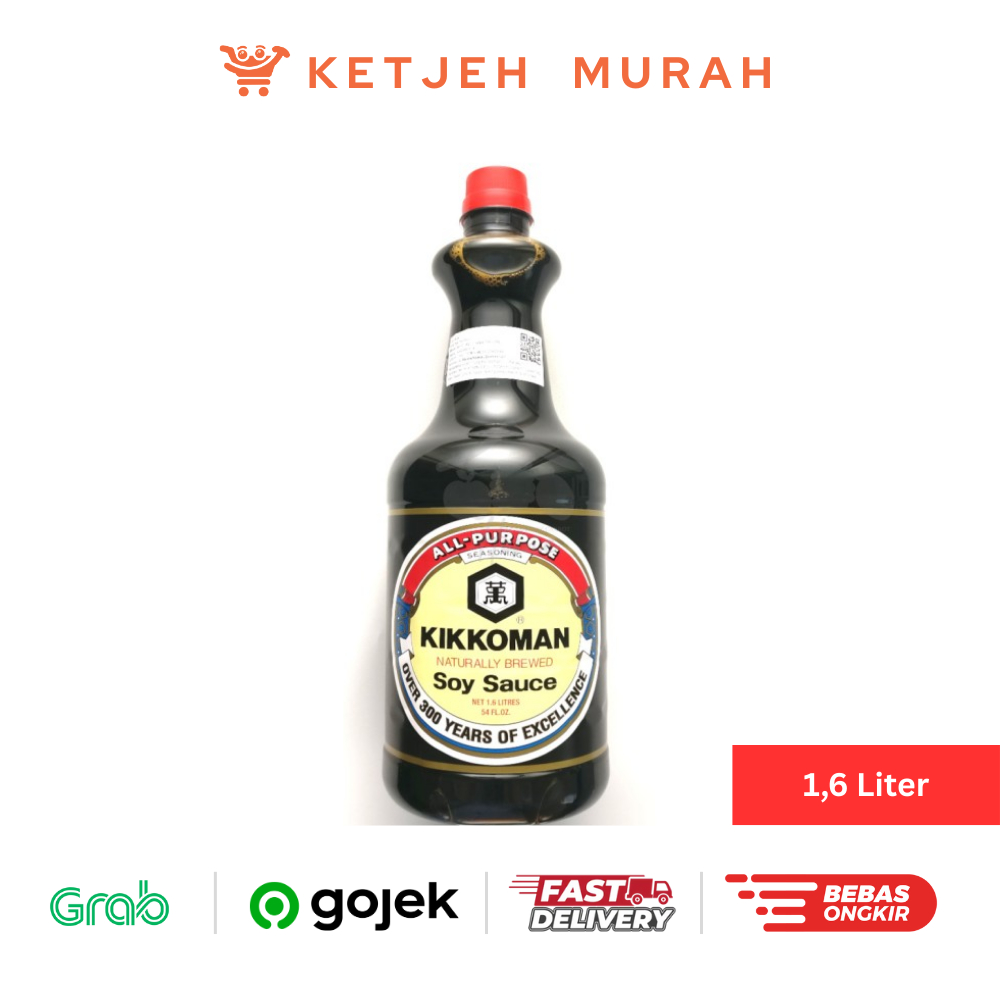 

Kikkoman Soy Sauce All Purpose Shoyu Kecap Asin 1,6 Liter