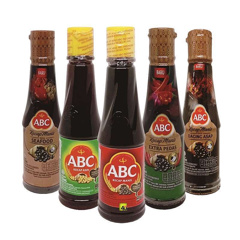 

ABC Kecap & Sambal – Manis, Pedas, Extra Pedas, Manis Pedas, Kecap Inggris (Lengkap & Lezat)