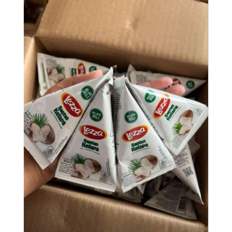 

(TK DINA) SANTAN LEZZA KARTON 65 ML ISI 36 PCS