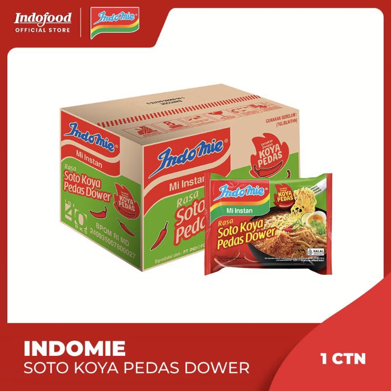 

Indomie Rasa Soto Koya Pedas 1karton