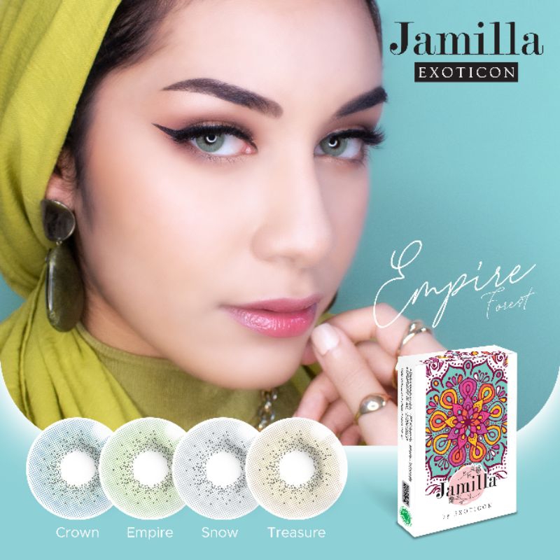 

SOFTLENS JAMILLA BY EXOTICON DIAMETER 14,5MM PLANO SD -6.00 MADE IN KOREA