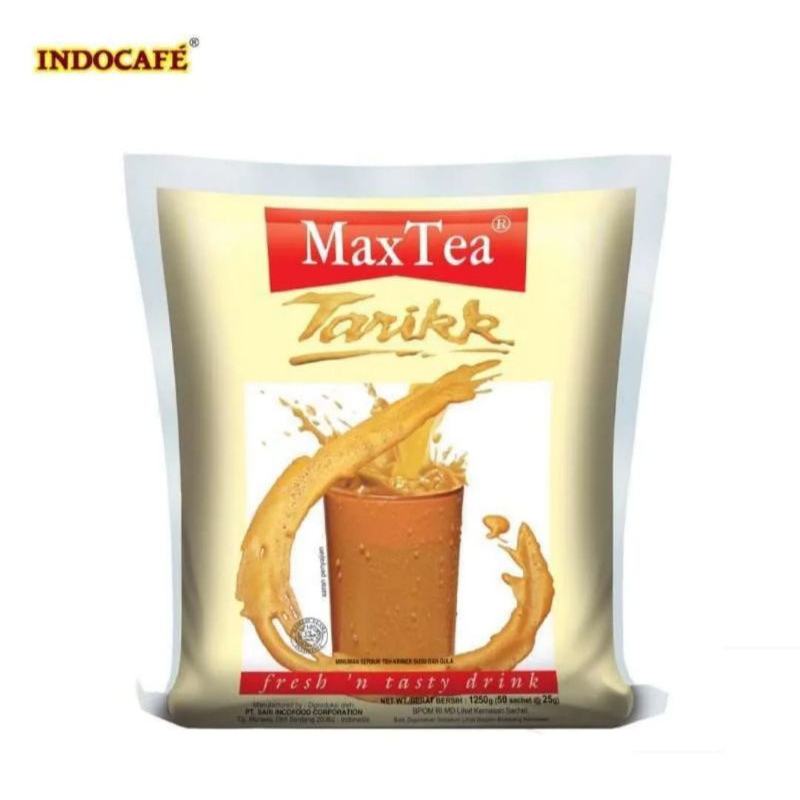 

Max Tea Teh Tarik 1 Bag [ 5 Renceng x 10 Sachet ]