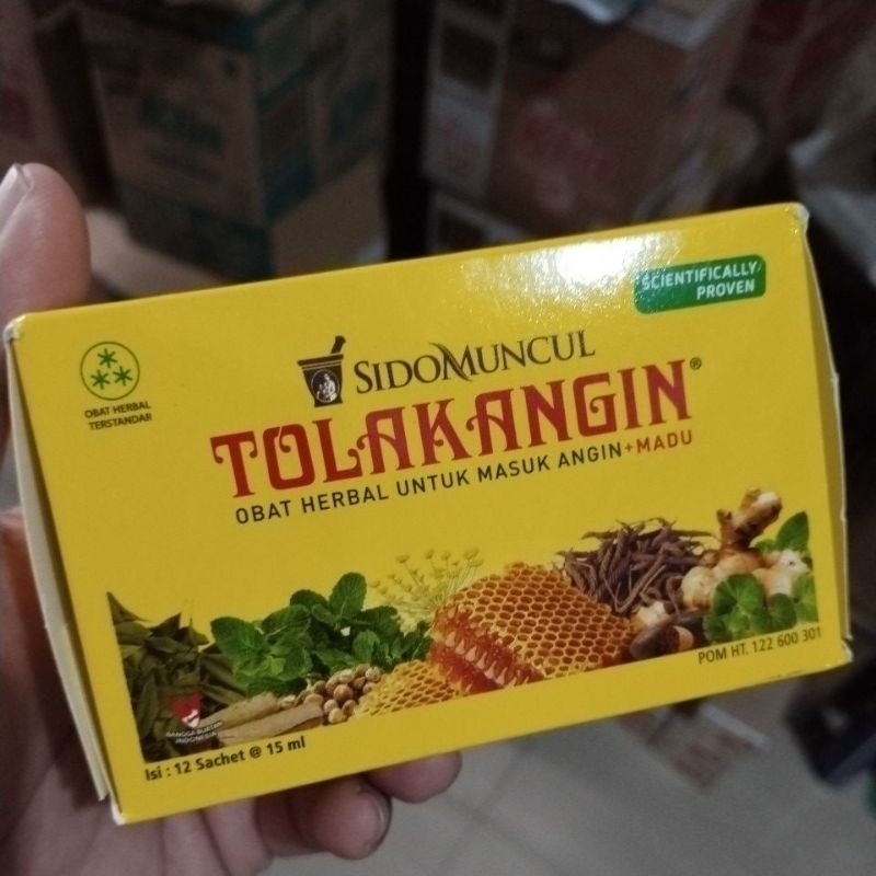 

Tolak Angin SidoMuncul 1 box isi 12 sachet