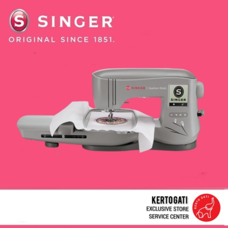 Mesin Bordir SINGER EM200 - MESIN BORDIR PORTABEL