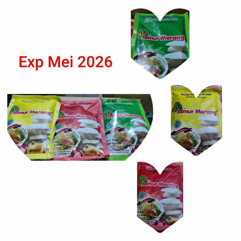 

kaldu alami jamur merang kemasan 250 gr
