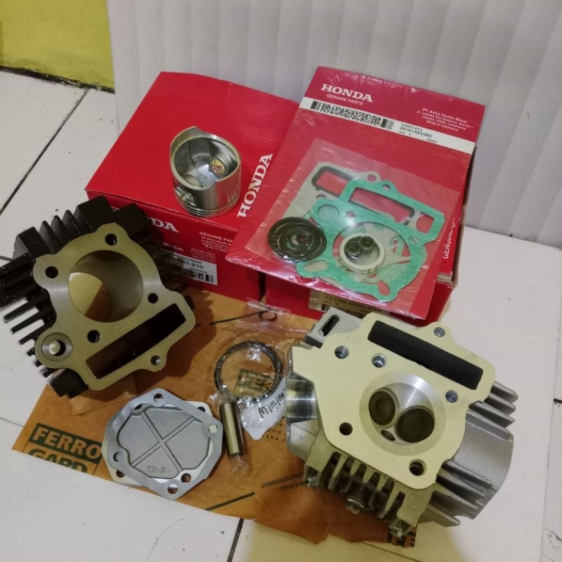 Paketan Blok head + Blok Seher Honda Grand GN5 / Astrea Prima