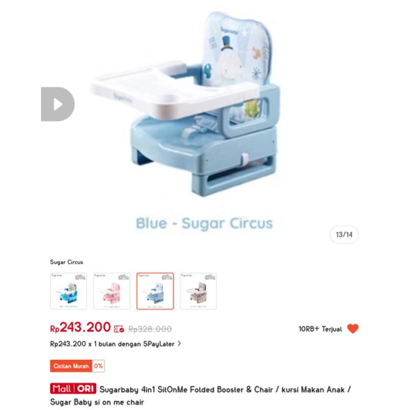 Preloved kursi makan mpasi - preloved kursi bayi - kursi makan bekas - kursi makan second