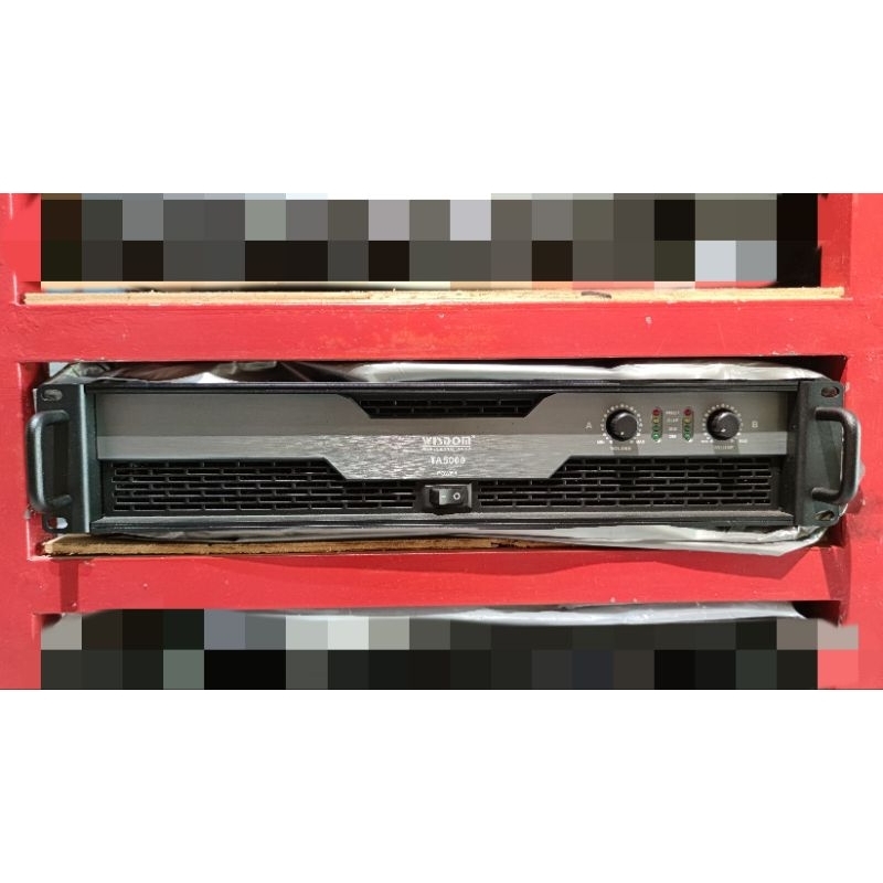 Power Wisdom TA5000 / power amplifier wisdom ta5000