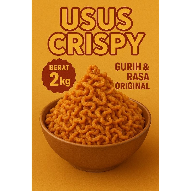 

Usus Goreng Crispy 2Kg Rasa Original – Snack Renyah Siap Makan