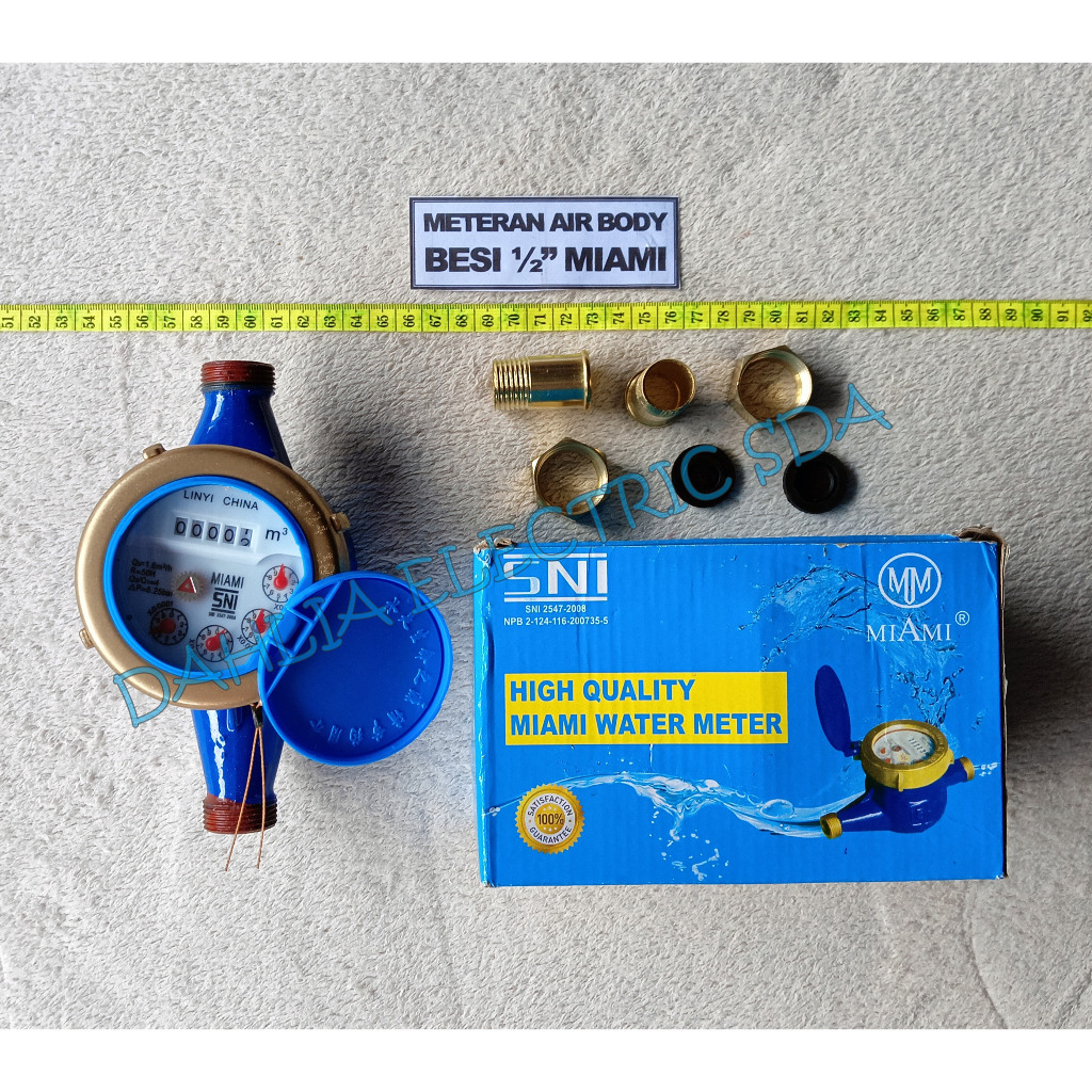 METERAN AIR BODY BESI CAIMAN / MIAMI