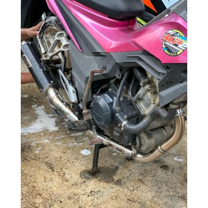 knalpot sonic 150r dan supra gtr mp2 muffler