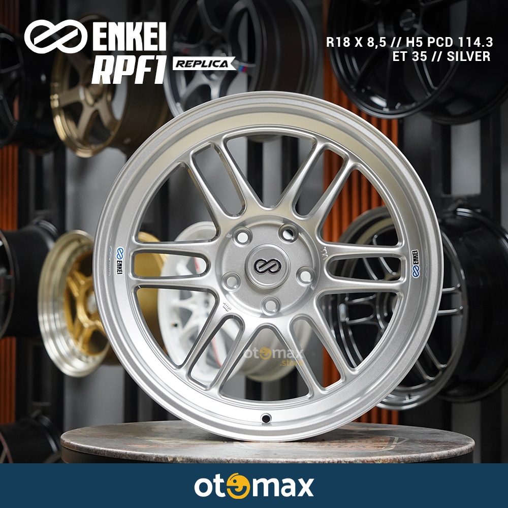 Velg Mobil Enkei RPF1 A603X Ring 18 Silver