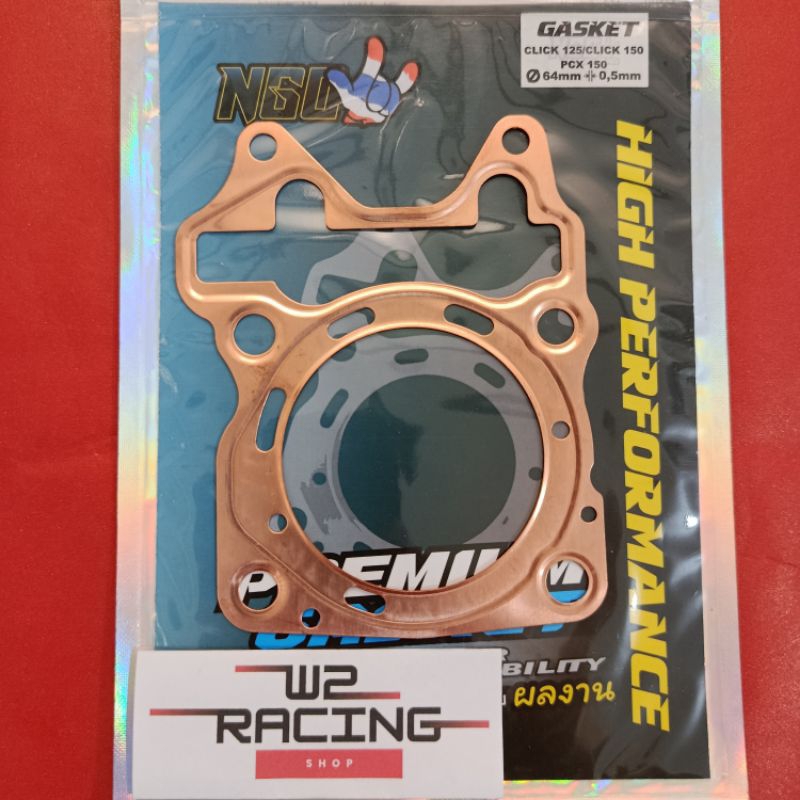 Paking Blok Paking Head Tembaga Vario 125 150 PCX 150 Packing Head Perpak Gasket NGO Original