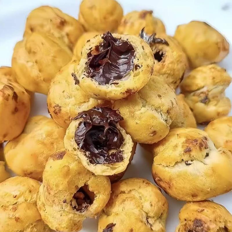 

Snack Soes Coklat 500g/1kg Parcel Lebaran Idul Fitri Camilan Makanan Kue Sus Kering LsiCoklat Soes Aneka Varian Rasa Soes Lsi